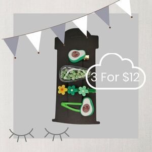 3 for $12 4pc Children Hairclip Set